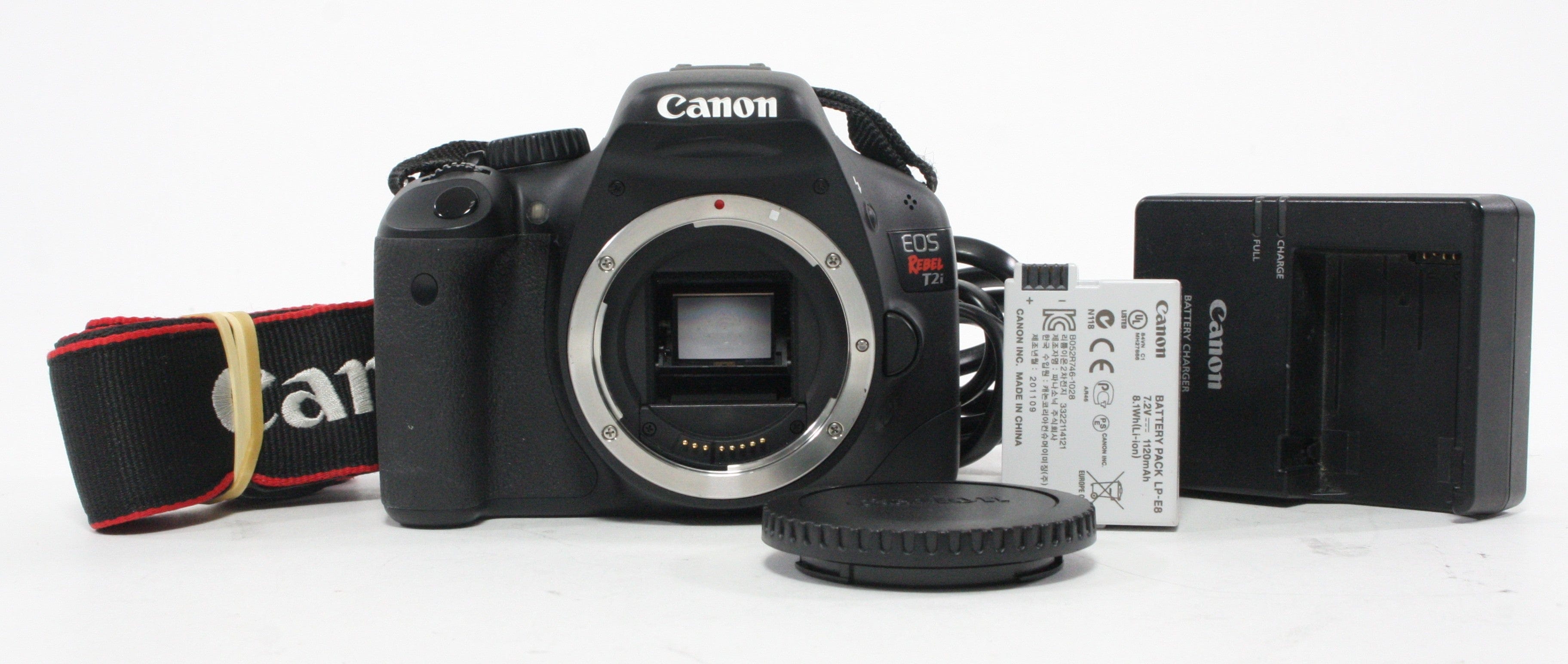 Canon T2i Rebel with Shutter Count 7,918
