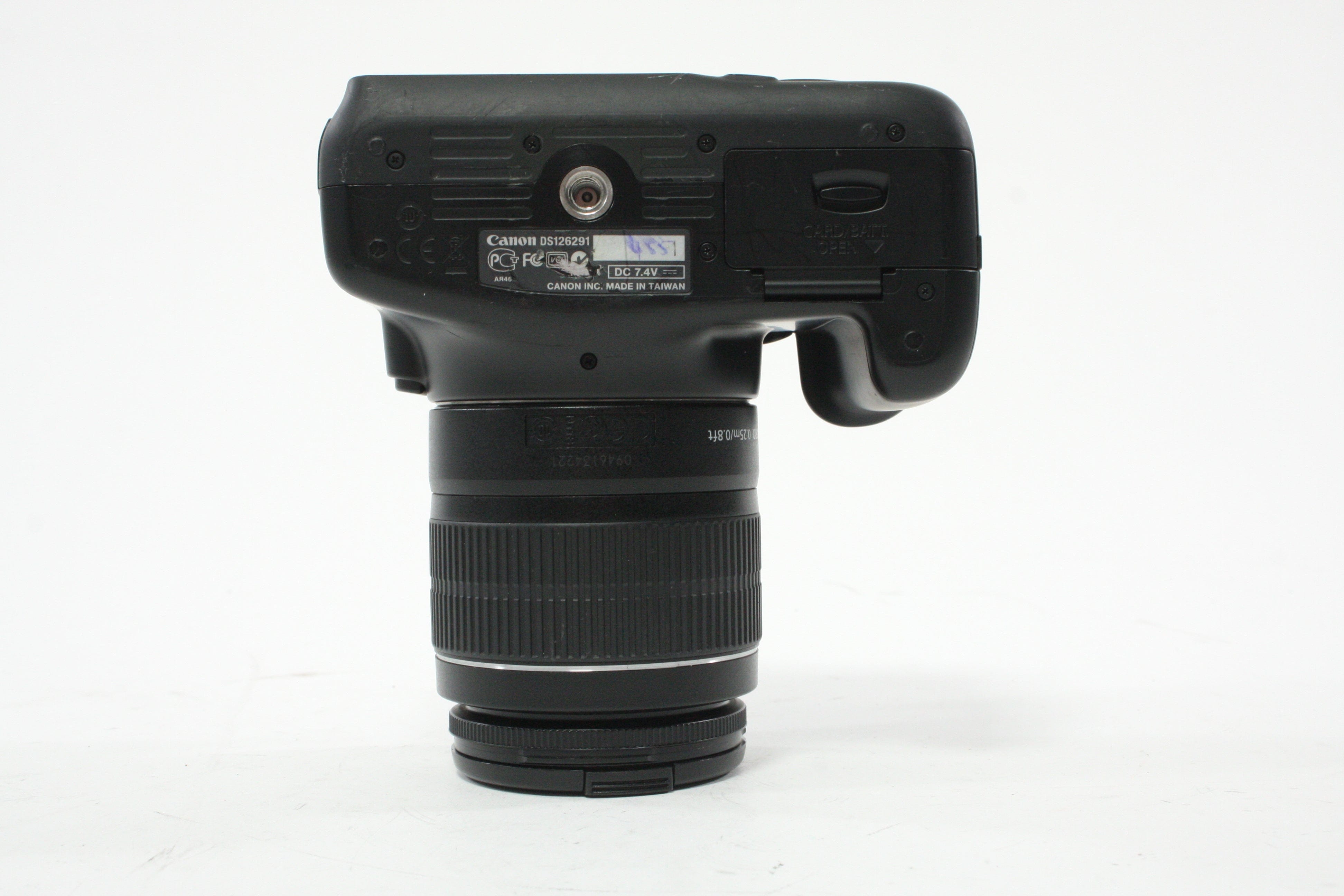 Canon T3 DSLR Camera with 18-55mm f/3.5-5.6 IS II EF-S Lens and Shutter Count 9,332