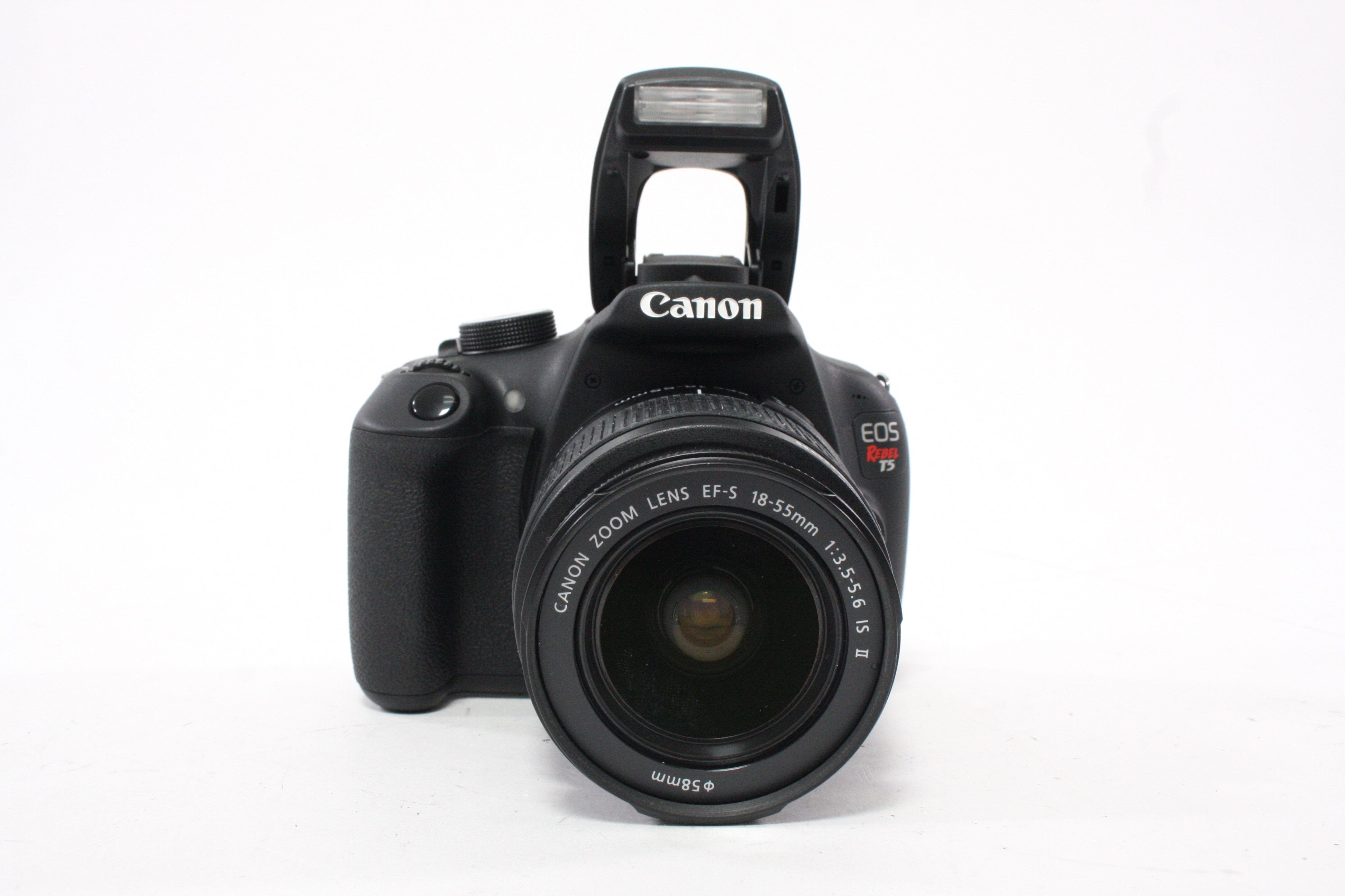Canon T5 DSLR Camera Body with 18-55mm f/3.5-5.6 IS II Lens with Shutter Count ONLY 558
