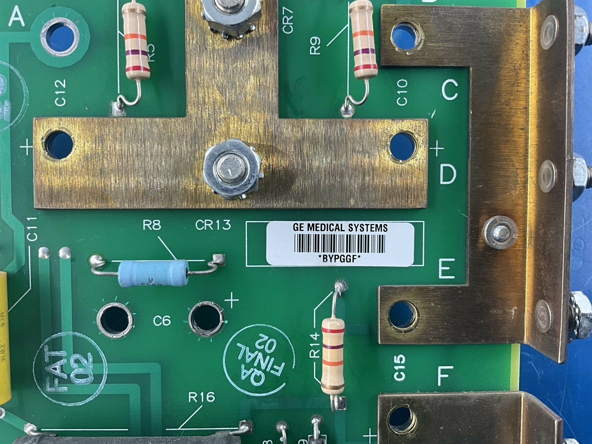 CAPACITOR BOARD (46-288504 G1-A GE