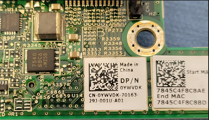 Dell Broadcom NetXtreme II 10G Network Interface Card M420 YWVDK
