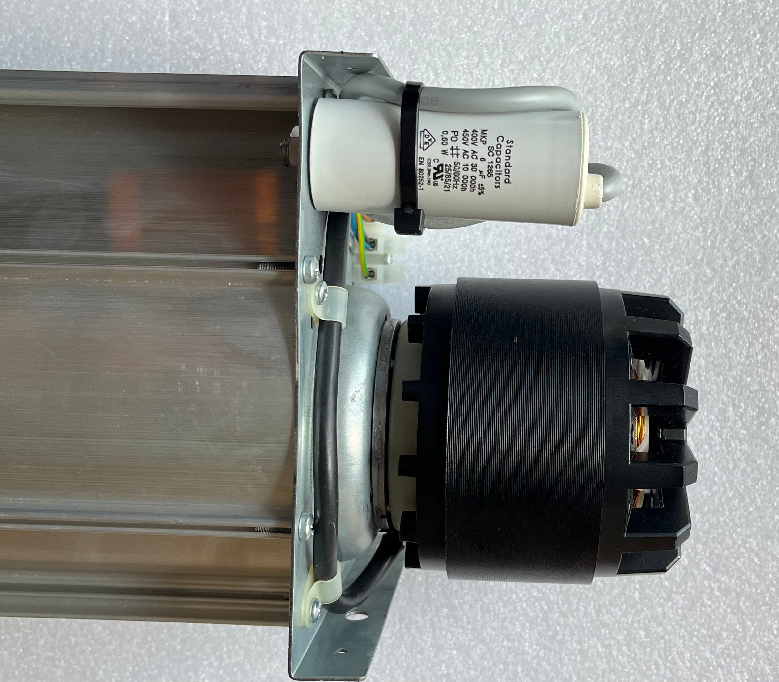 QK08A-2EM.50.CH ZIEHL-ABEGG Crossflow fan 1~230V 0.27/0.28kW 1.2A 2470/2600rpm