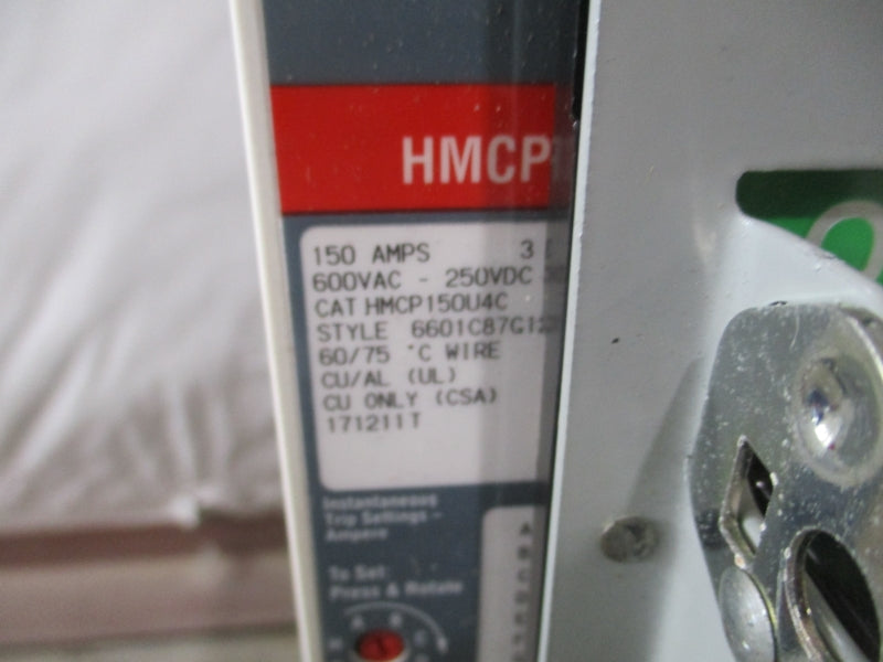 EATON SIZE 4 MCC BUCKET AN16NN0A and HMCP150U4C 480V 150A NSNP