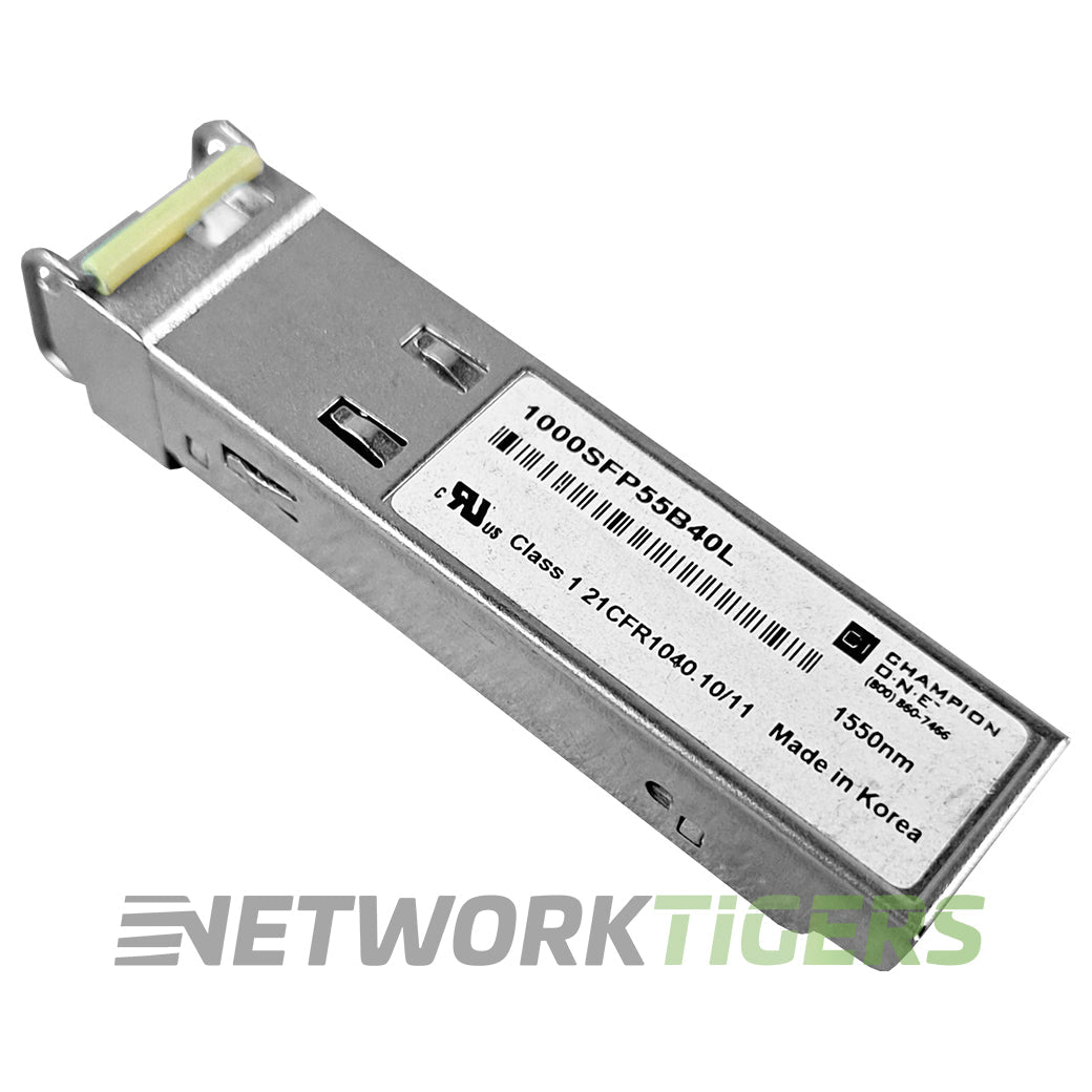 NEW Champion 1000SFP31B40L 1GB Single Strand 1310nm 40km SMF Transceiver SFP