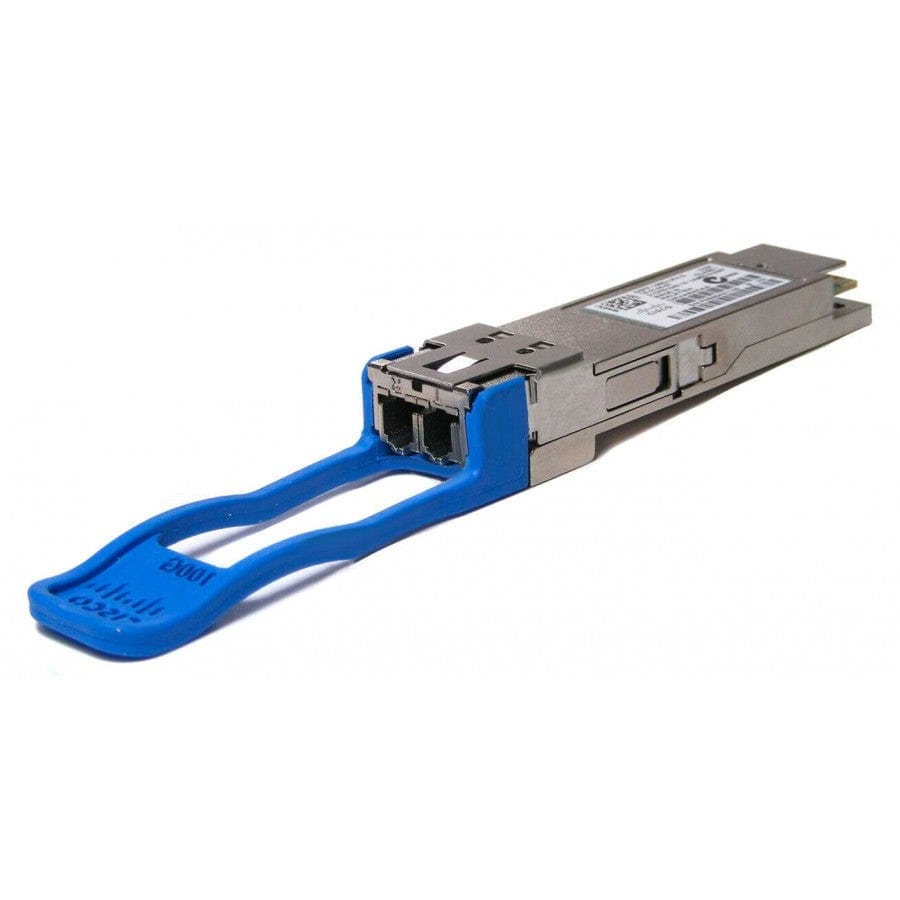 Cisco 100GBASE LR4 QSFP Transceiver, LC, 10km over SMF - QSFP-100G-LR4-S - Refurbished