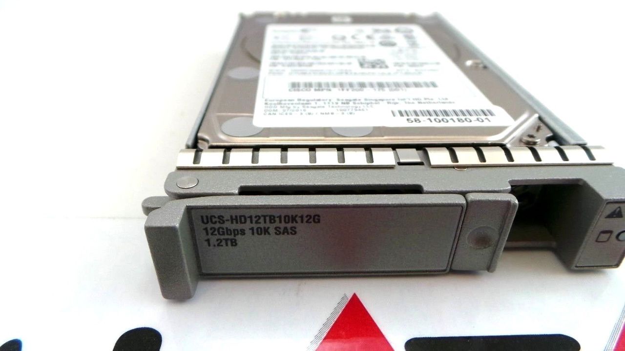 Cisco 58-100180-01 1.2TB 10K SAS 2.5" Hard Drive