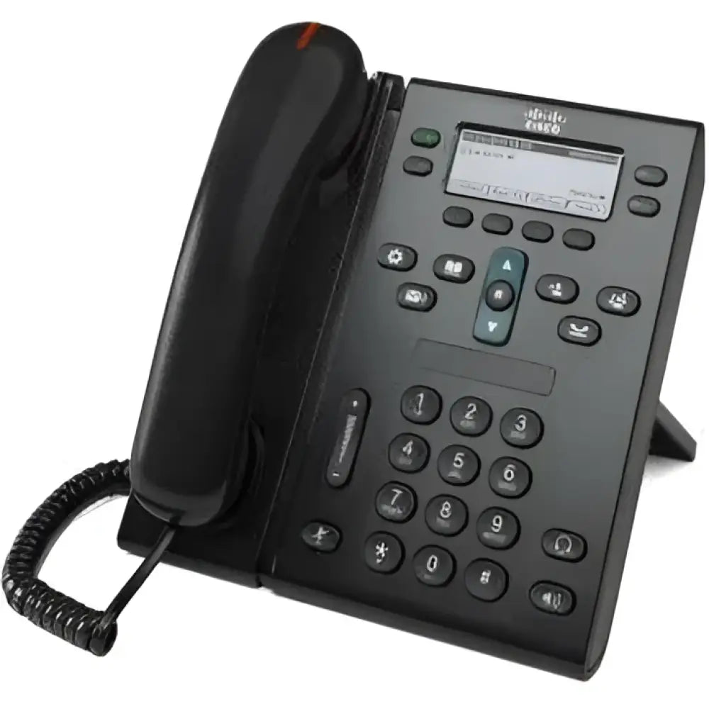 Cisco CP-6945-C-K9 Unified IP Phone 6945 | 4-Line Gigabit VoIP Phone, Charcoal - Refurbished