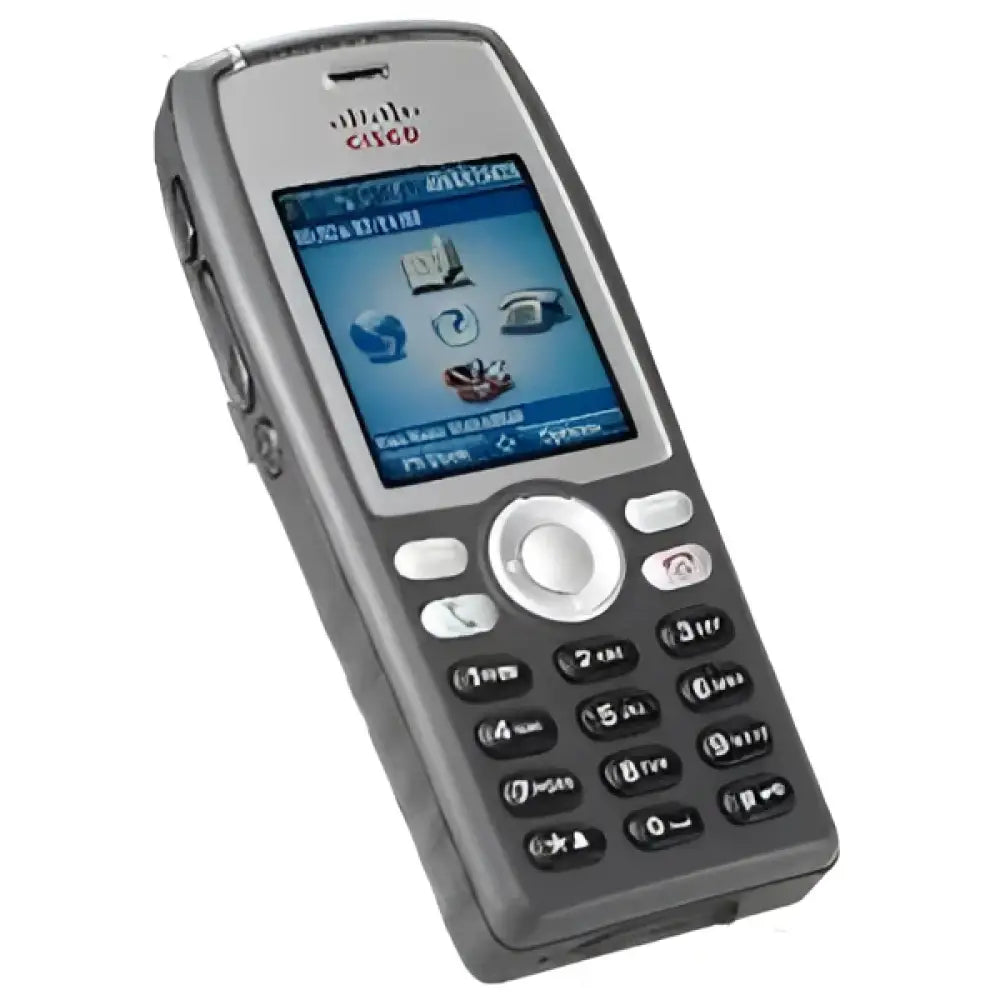 Cisco 7925G Unified Wireless IP Phone CP-7925G-A-K9 6-Line VoWLAN - Refurbished