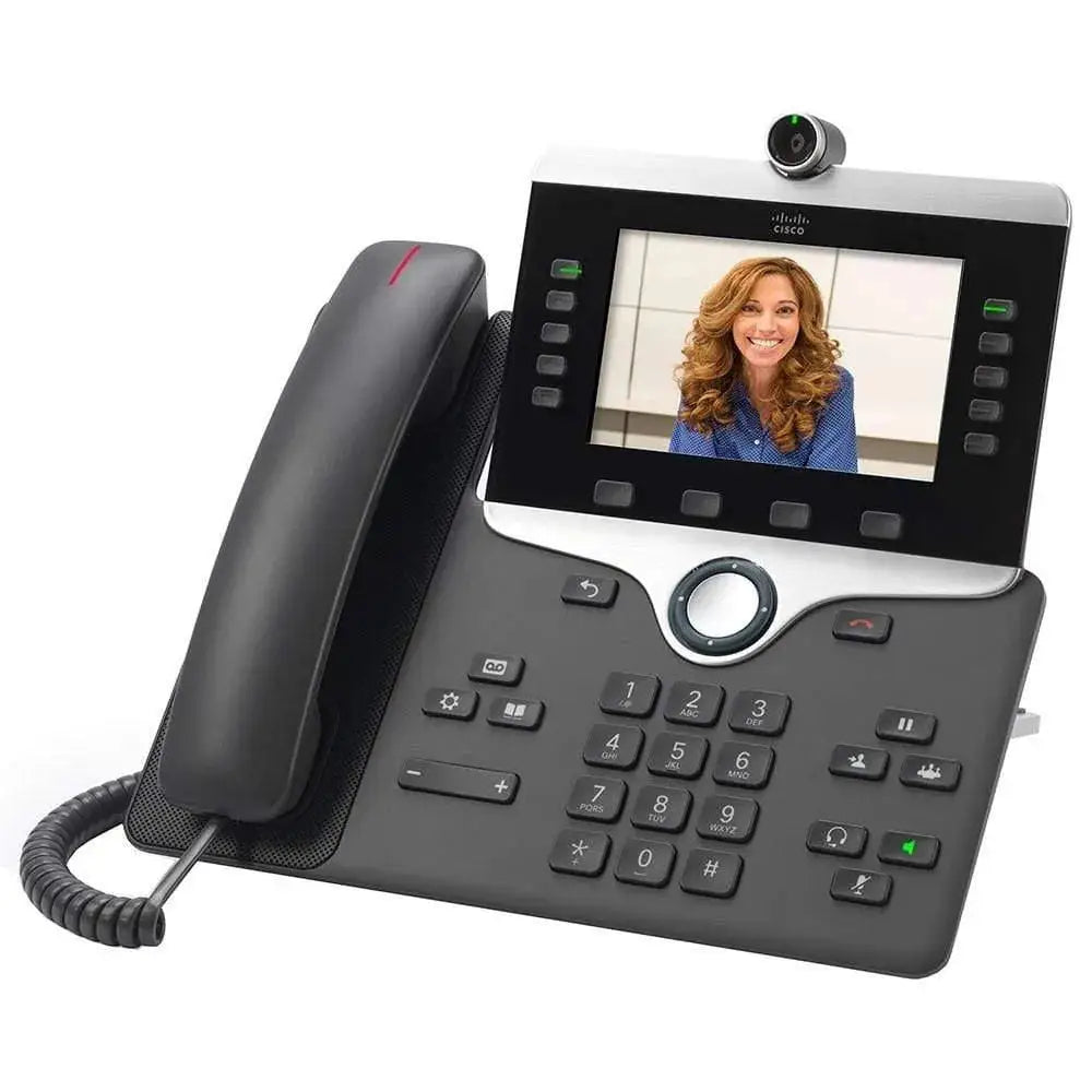 Cisco 8845 IP Video Phone CP-8845-K9 5-Line 720p HD Gigabit PoE - Refurbished