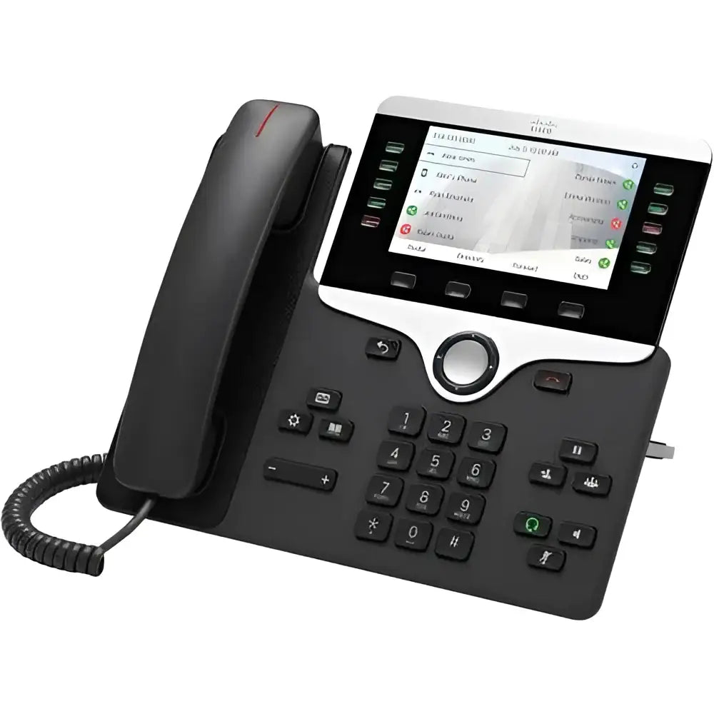 Cisco 8851 5-Line Gigabit IP Phone with Color Display, Bluetooth - CP-8851-K9 - New