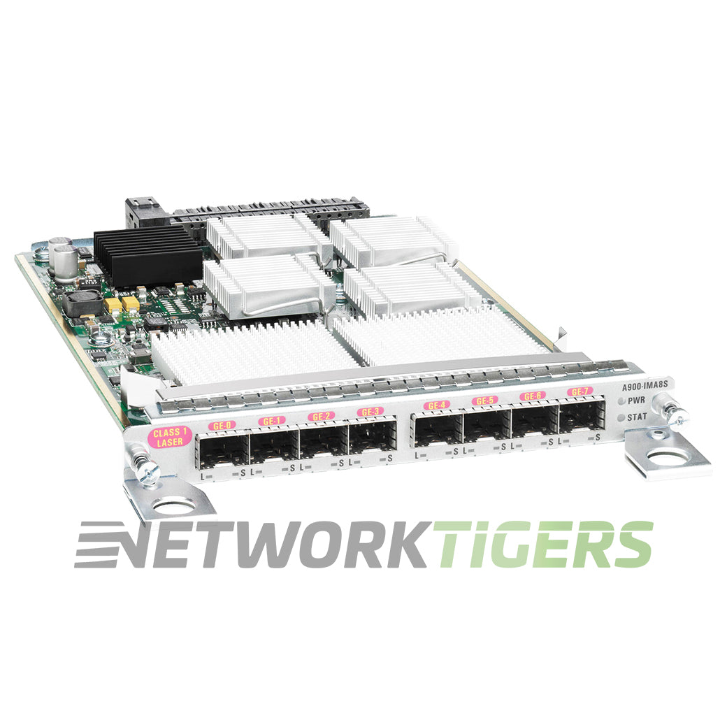 NEW Cisco A900-IMA8S ASR 900 8x 1GB SFP Router Interface Card