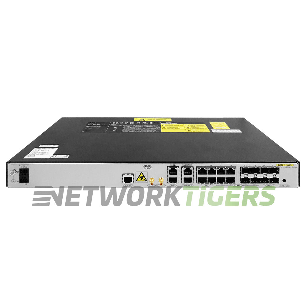 NEW Cisco A901-12C-F-D ASR 8x 1GB RJ45 8x 1GB SFP (DC) Router