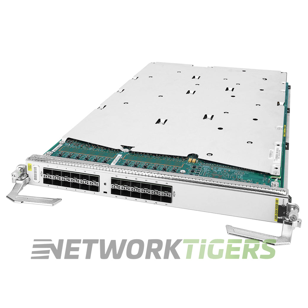 Cisco A9K-24X10GE-SE ASR 9000 24x 10GB SFP+ Service Edge Router Line Card