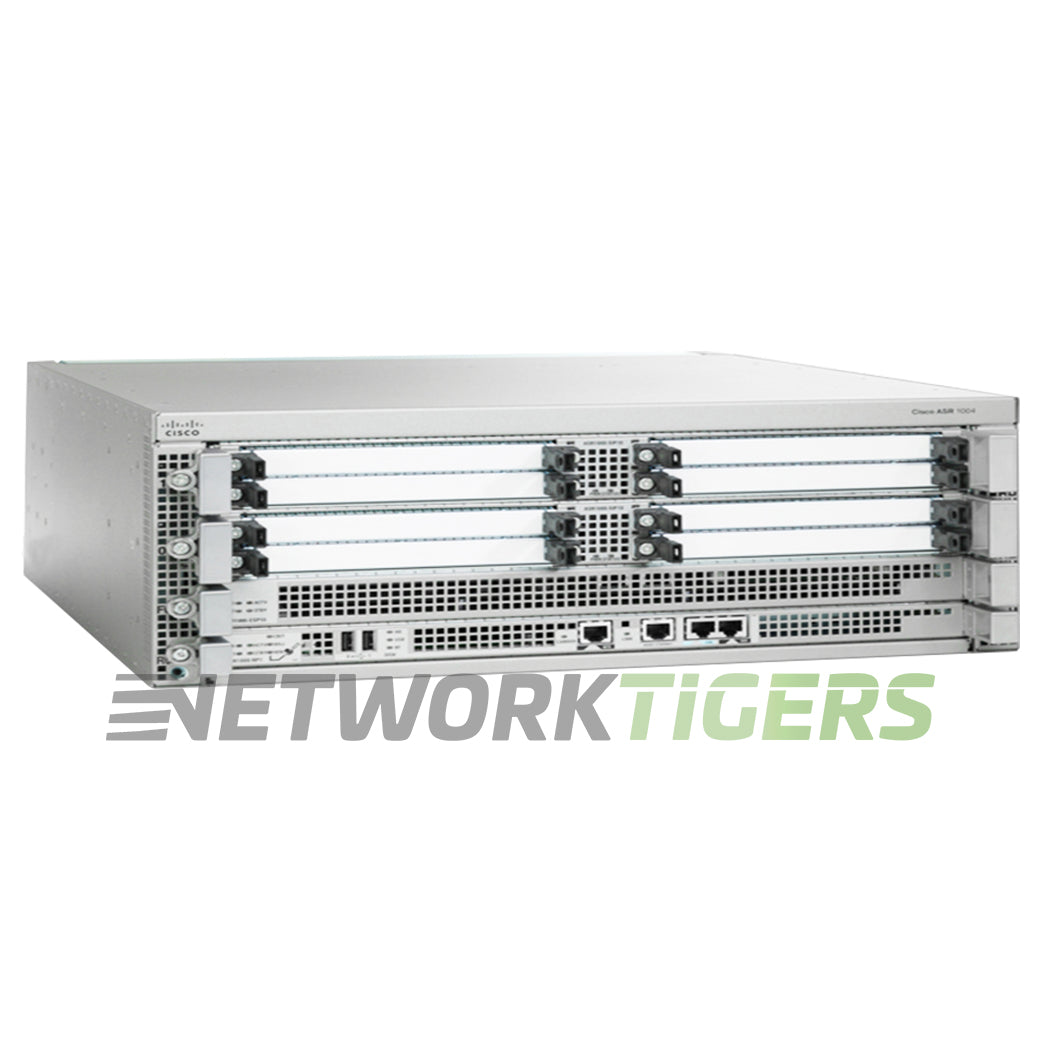 NEW Cisco ASR1004-20G/K9 ASR 1000 Series 8x SPA Slot w/ ESP-20G Router