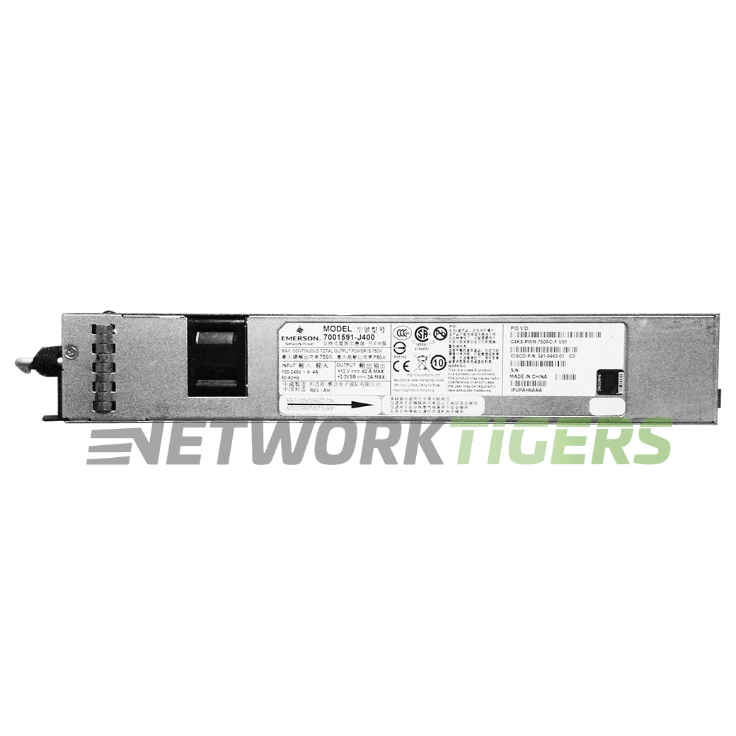 Cisco C4KX-PWR-750AC-F Catalyst 4500X 750W AC B-F Airflow Switch Power Supply