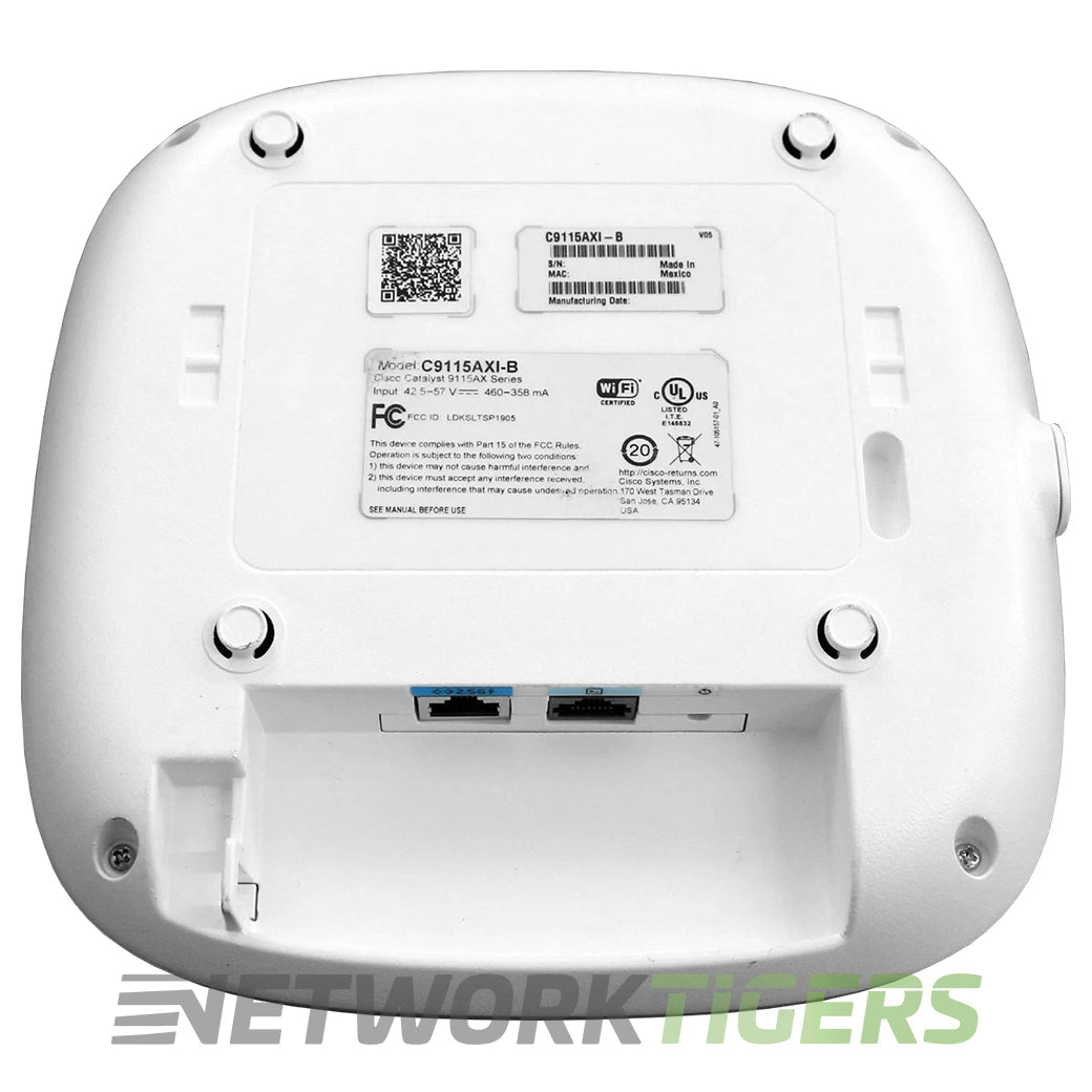 Cisco C9117AXI-EWC-B Int Antenna Access Point w/ Embedded Wireless Controller