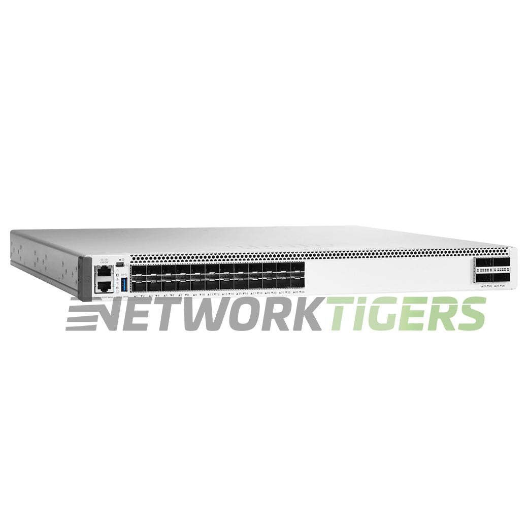 NEW Cisco C9500-24X-A 16x 10GB SFP+ Switch w/ C9500-NM-8X Module