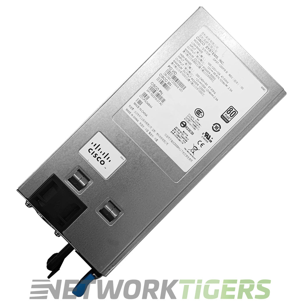 Cisco DS-CAC-1200W-E MDS 9300 1200W AC B-F Air (Port Side Exhaust) Power Supply