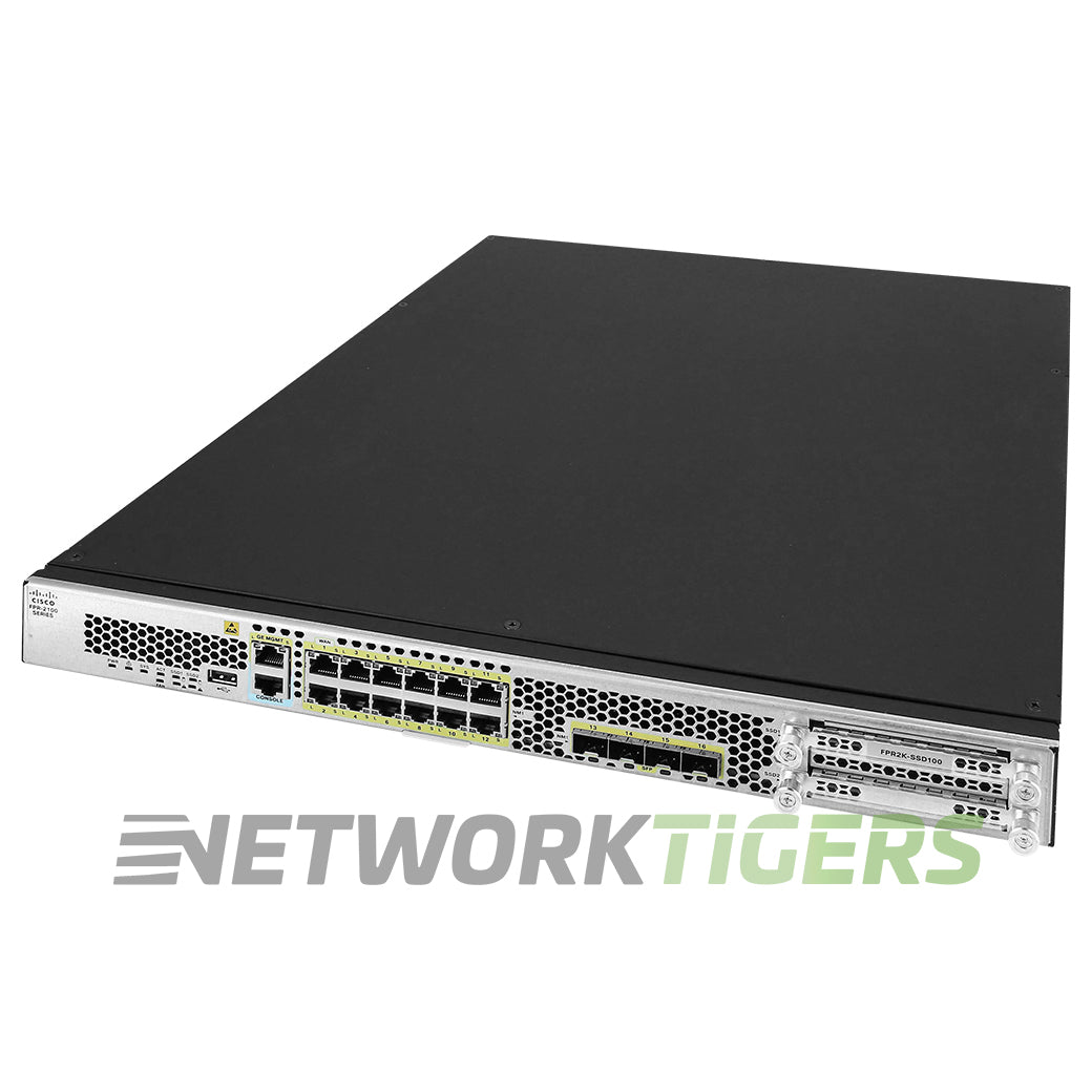NEW Cisco FPR2110-ASA-K9 Firepower 3 Gbps 12x 1GB RJ-45 4x 1GB SFP Firewall