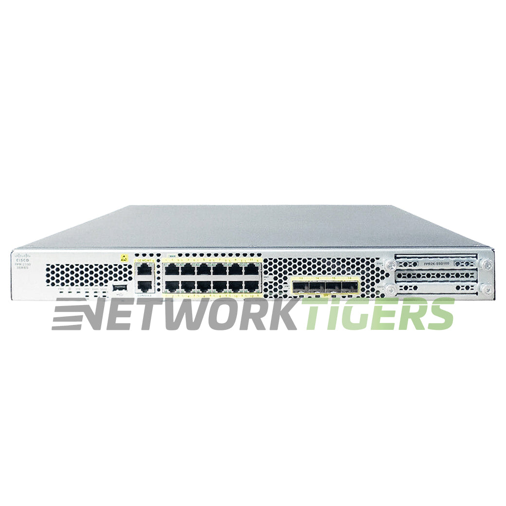 Cisco FPR2140-NGFW-K9 Firepower 12x 1GB RJ45 4x 1GB SFP 1x NM Slot Firewall