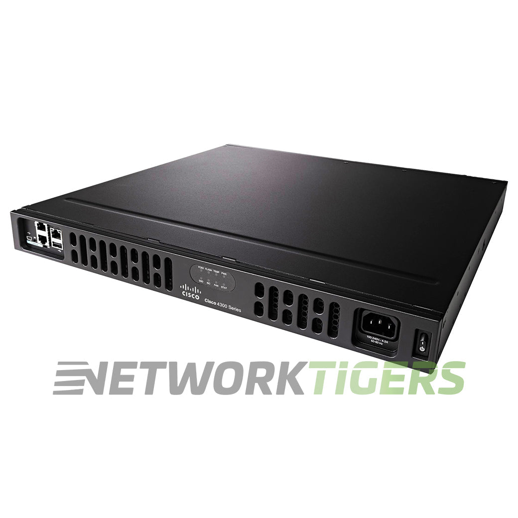 NEW Cisco ISR4331/K9 Integrated Services 4331 Router (No Clock Issue)
