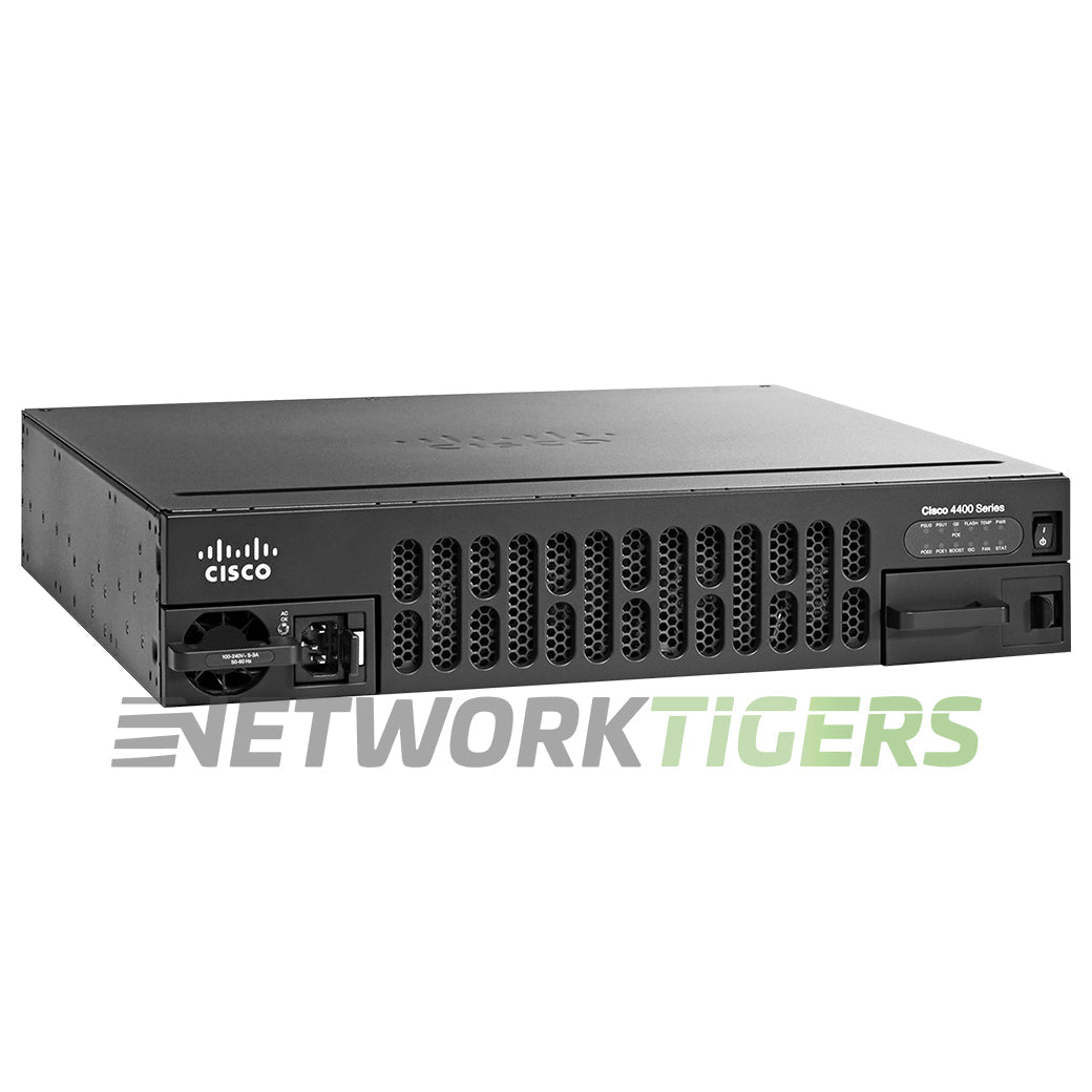 NEW Cisco ISR4451-X-V/K9 Integrated Services 4451 Router w/ PVDM4-64