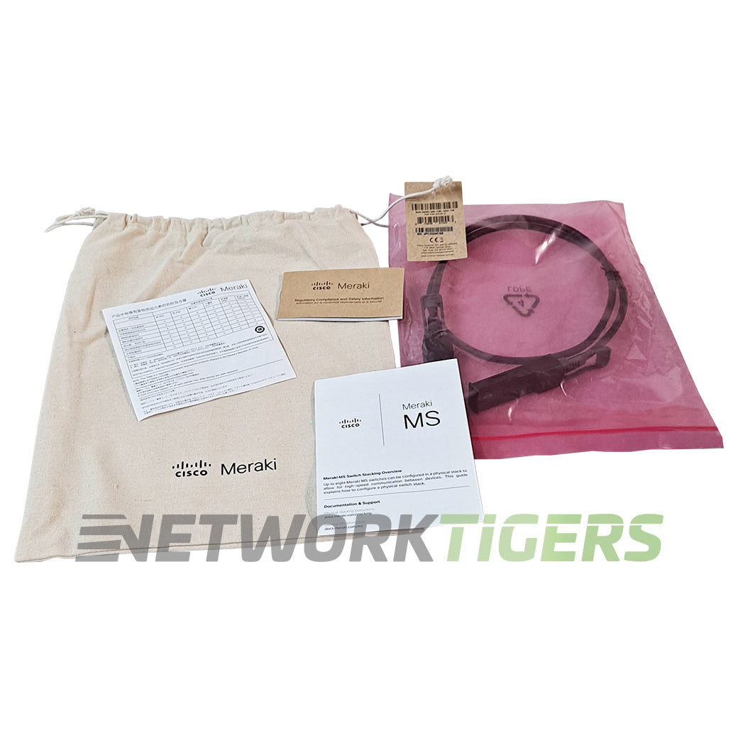 NEW Cisco Meraki MA-CBL-40G-1M MS225 Series 1m 40GB Switch Stacking Cable