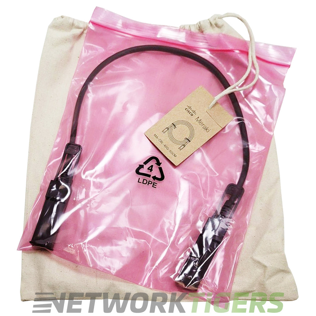 NEW Cisco Meraki MA-CBL-40G-50CM MS225 Series 0.5m Switch Stacking Cable