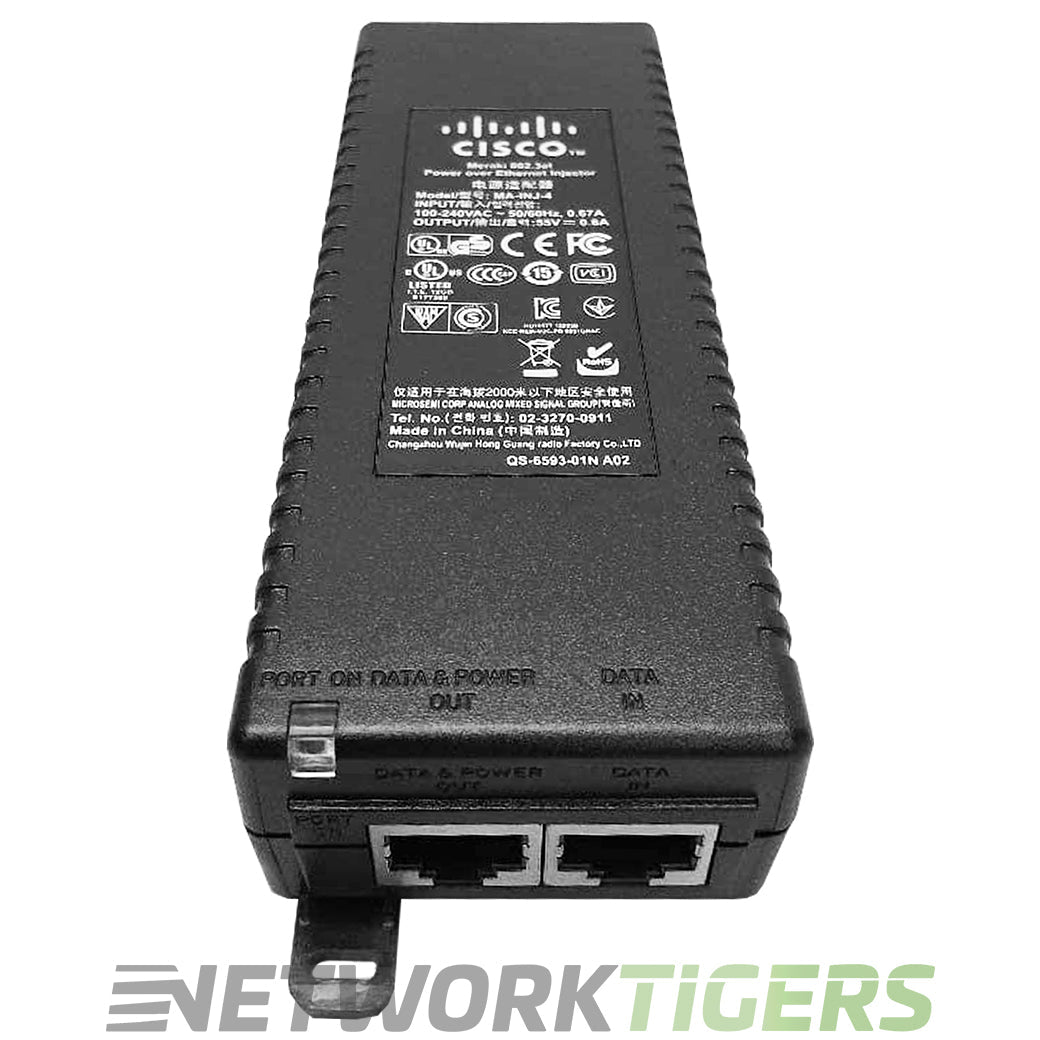 NEW Cisco MA-INJ-4-US Meraki 802.3at PoE+ Injector Power