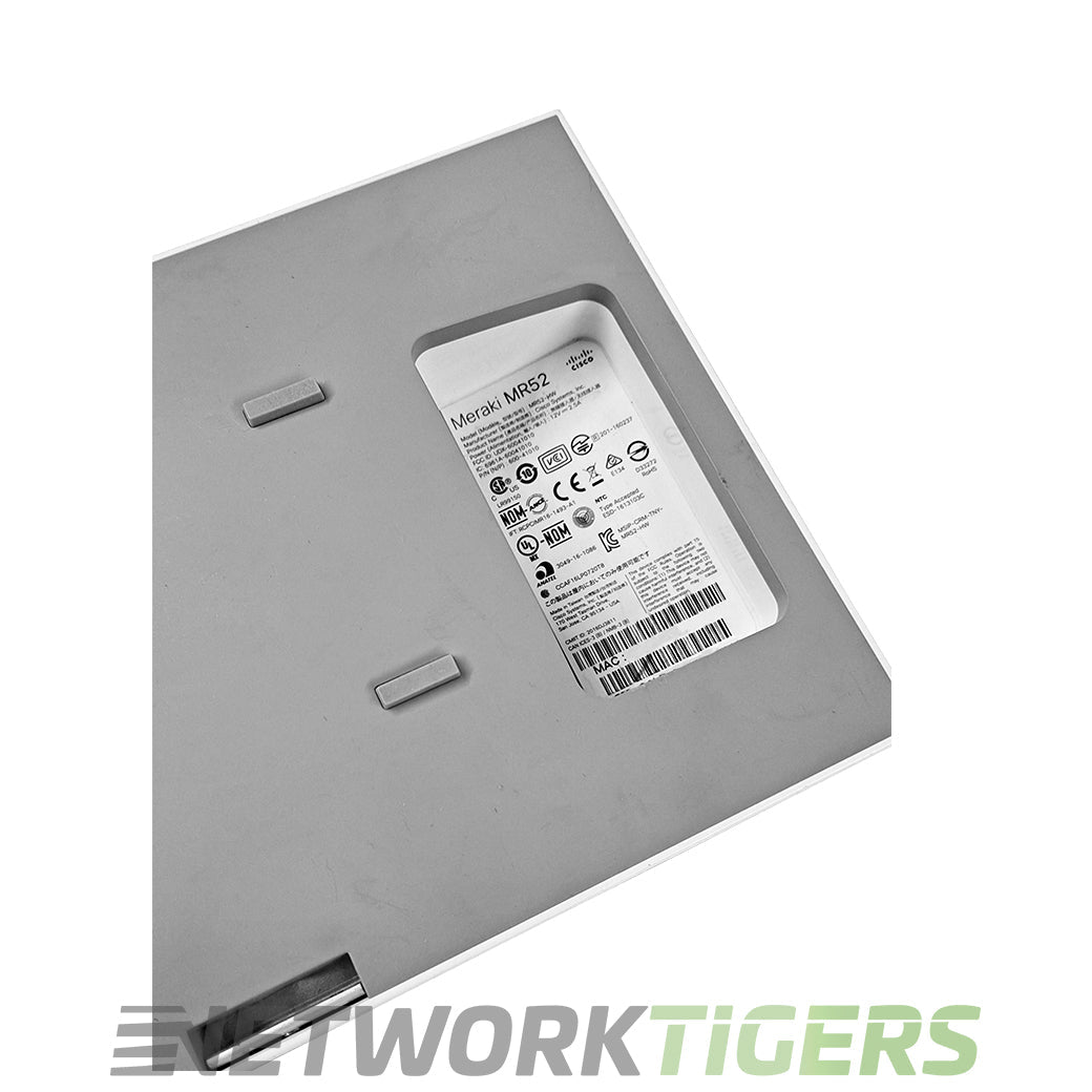 NEW Cisco Meraki MR52-HW Wi-Fi 5 802.11ac Internal Ant Unclaimed WAP w/ Mounts