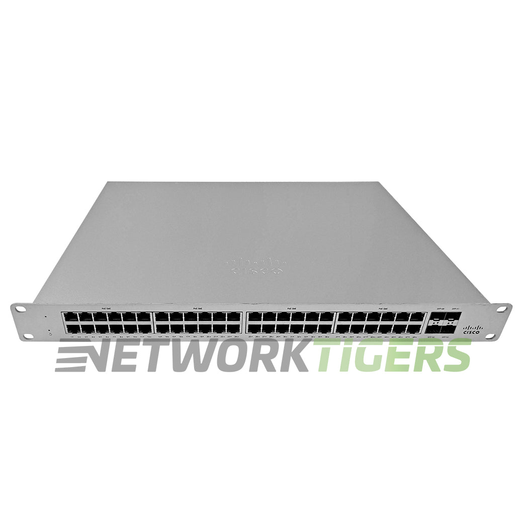 NEW Cisco Meraki MS120-48FP-HW 48x 1GB PoE+ RJ45 4x 1GB SFP Unclaimed Switch