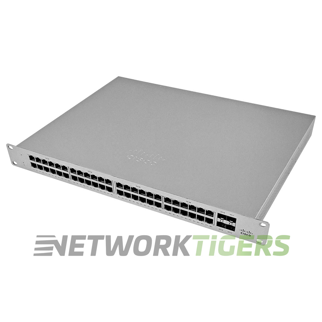 NEW Cisco Meraki MS120-48FP-HW 48x 1GB PoE+ RJ45 4x 1GB SFP Unclaimed Switch