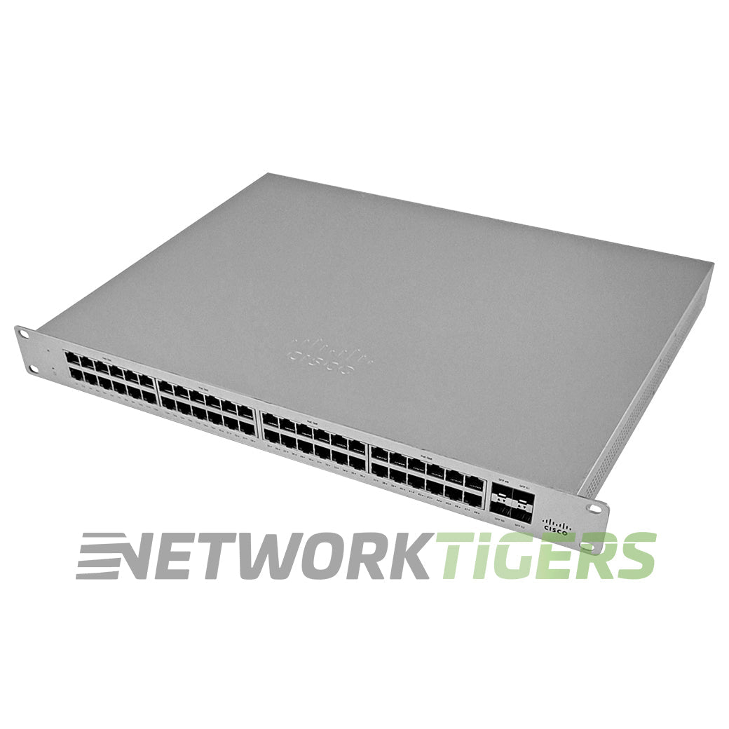 NEW Cisco Meraki MS120-48LP-HW 48x 1GB PoE+ RJ45 4x 1GB SFP Unclaimed Switch