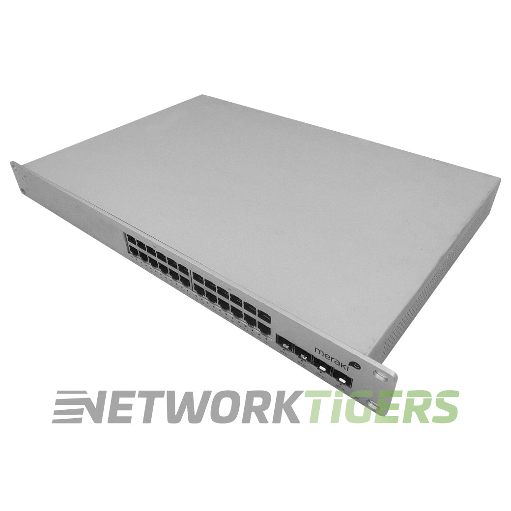 Cisco Meraki MS22-HW 24x 1 Gigabit RJ45 4x 1 Gigabit SFP Unclaimed Switch