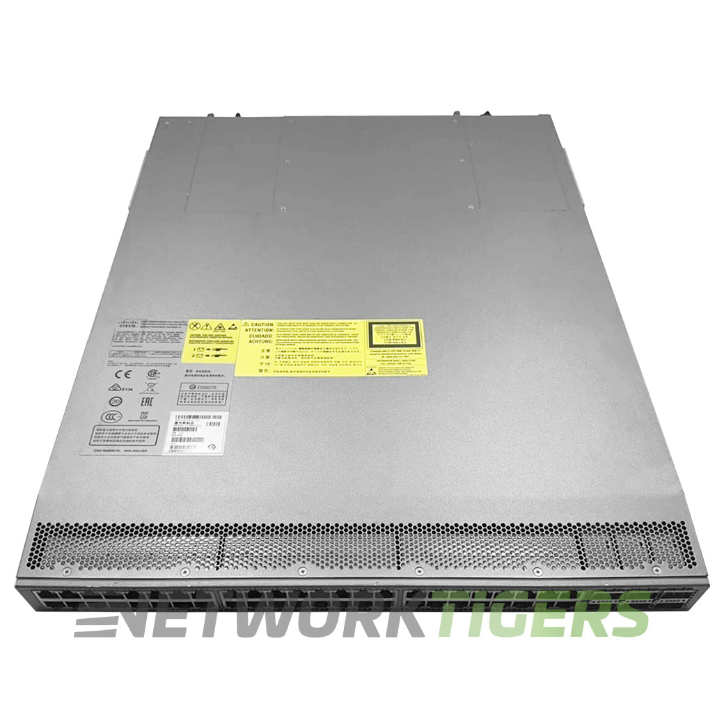Cisco N9K-C9372TX-E 48x 10GB Copper 6x 40GB QSFP+ Front-to-Back Airflow Switch