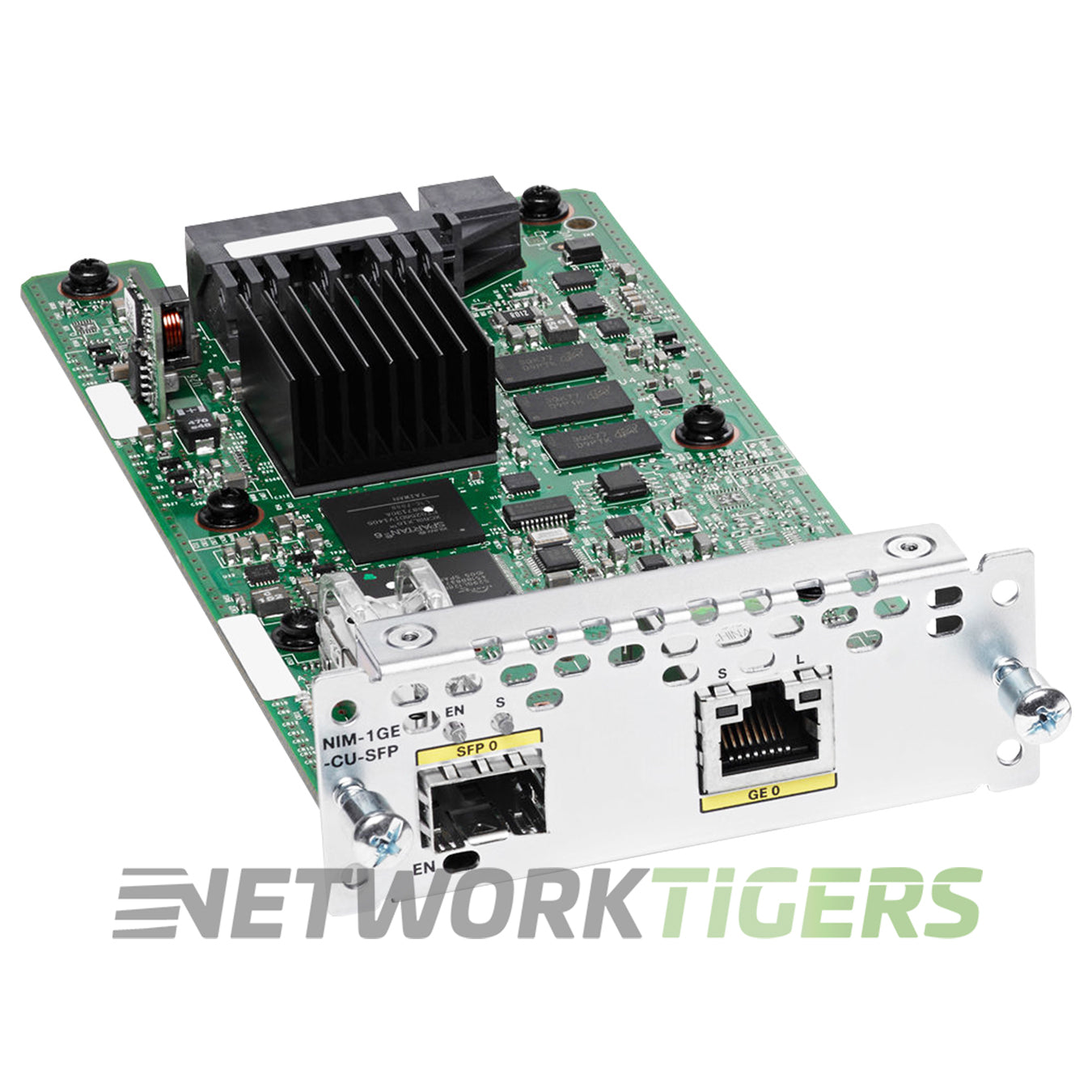 Cisco NIM-1GE-CU-SFP ISR 4000 1x 1GB Combo (SFP/RJ45) Router Module