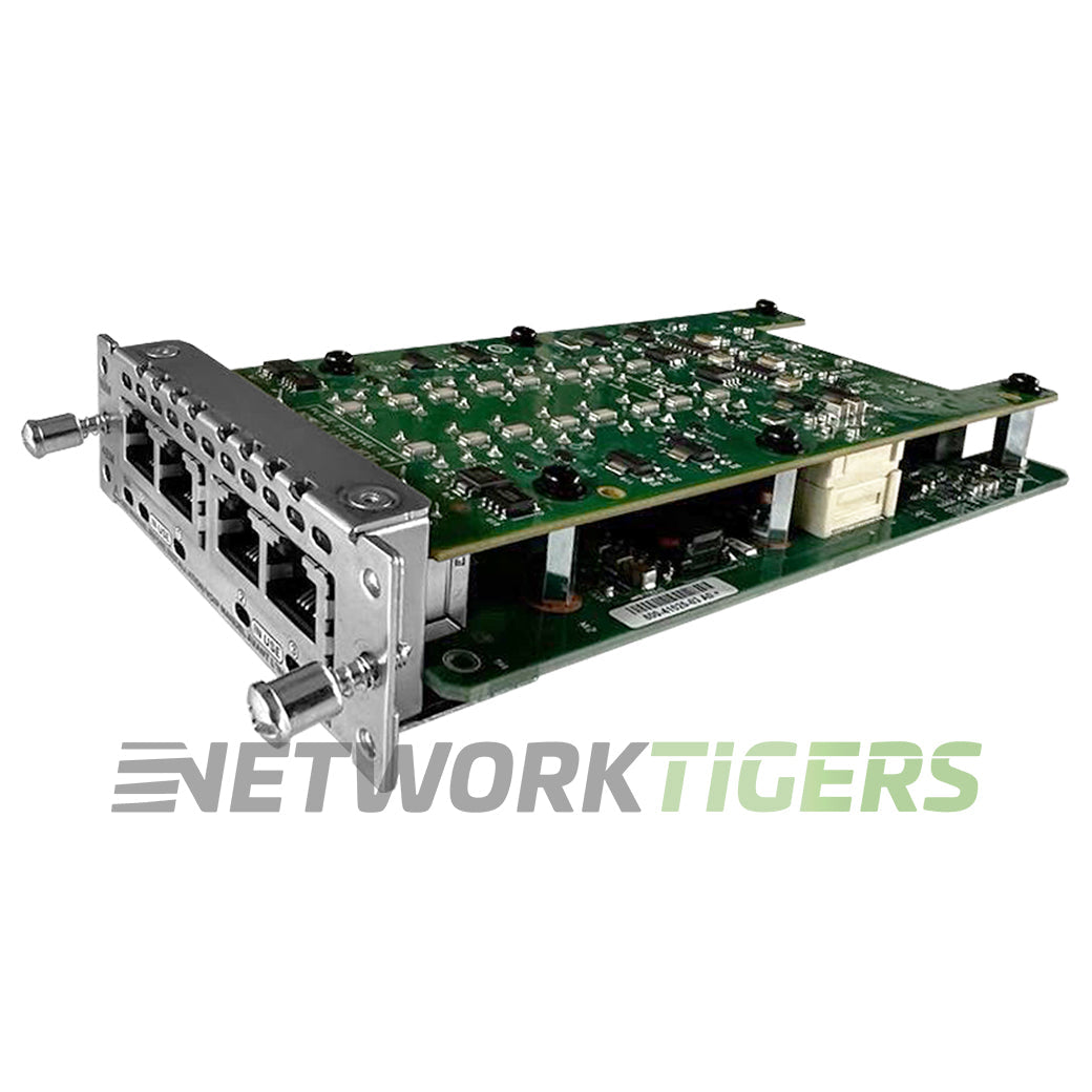 Cisco NIM-4E/M ISR 4000 Series 4x E/M Router Network Interface Module