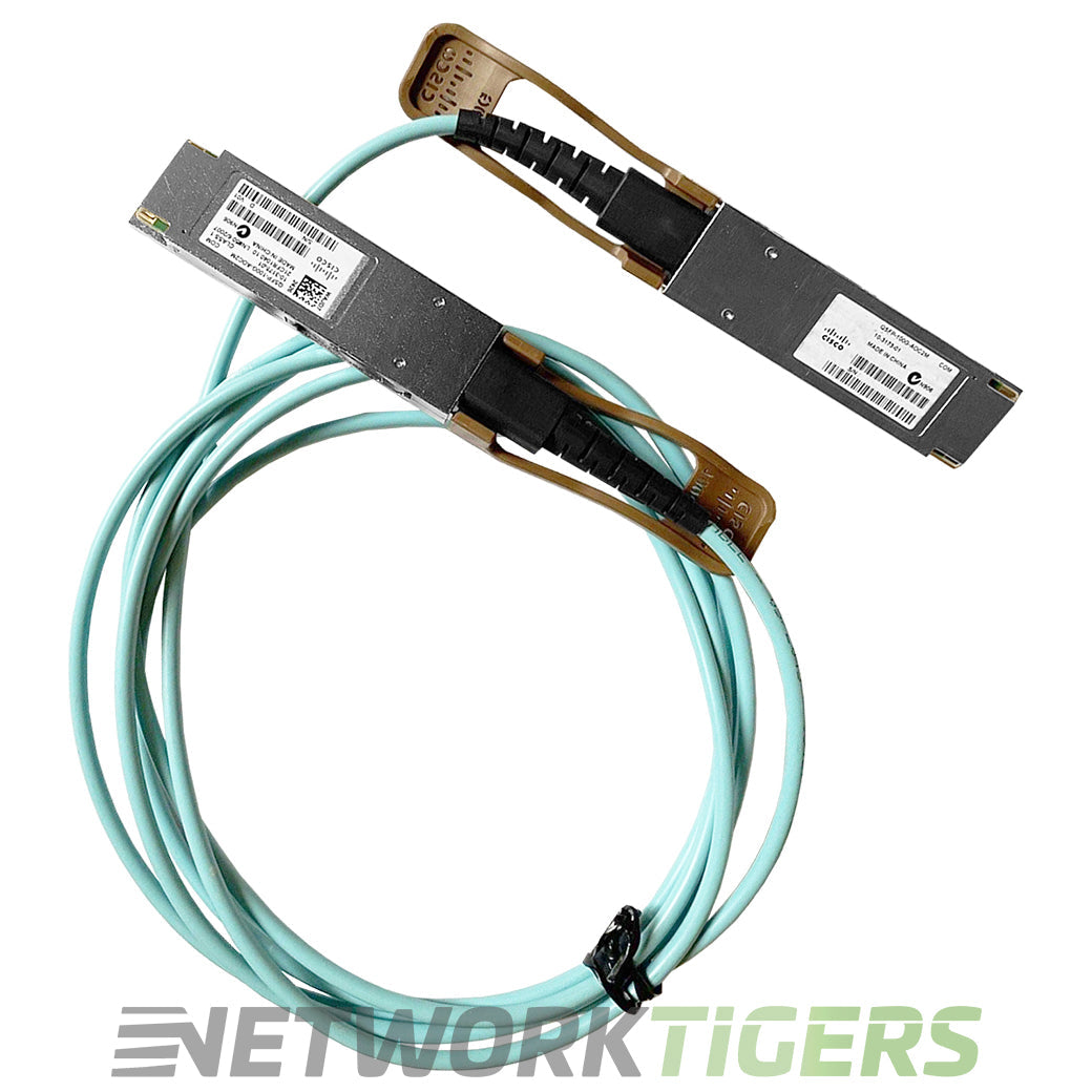 Cisco QSFP-100G-AOC2M 2m 100GB QSFP28 Active Optical Cable