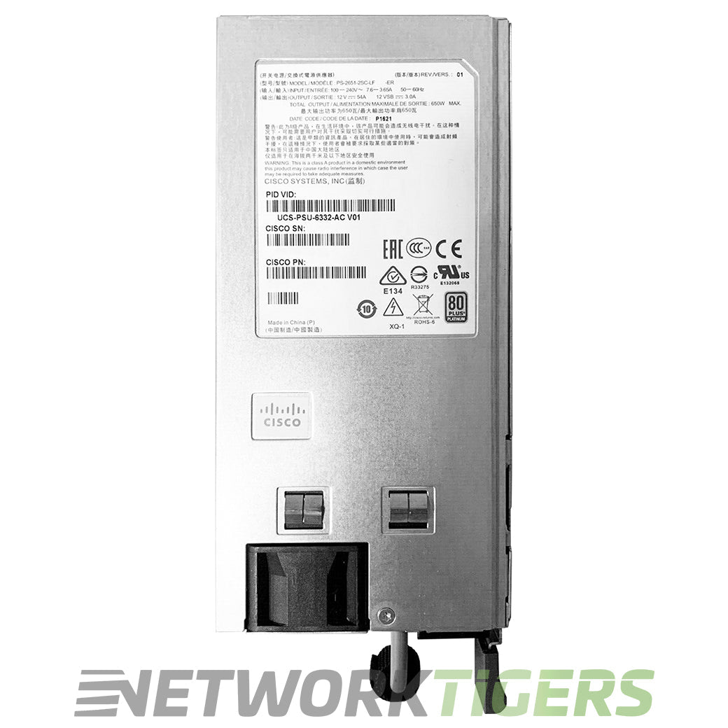 NEW Cisco UCS-PSU-6332-AC UCS 6300 650W AC Fabric Interconnect Power Supply