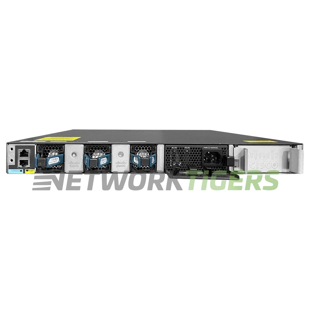 Cisco WS-C3650-24PS-E 24x 1GB PoE+ RJ45 4x 1GB SFP Switch