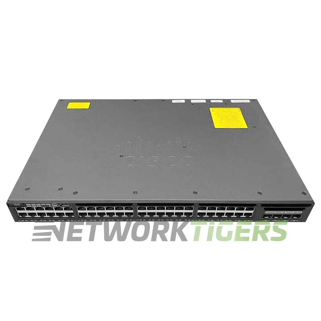 NEW Cisco WS-C3650-48FQM-L 48x 1GB PoE+ RJ45 4x 10GB SFP+ Switch