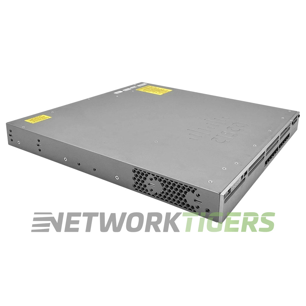 NEW Cisco WS-C3850-16XS-S 12x 10GB SFP+ Switch w/ 4x 10GB SFP+ Module