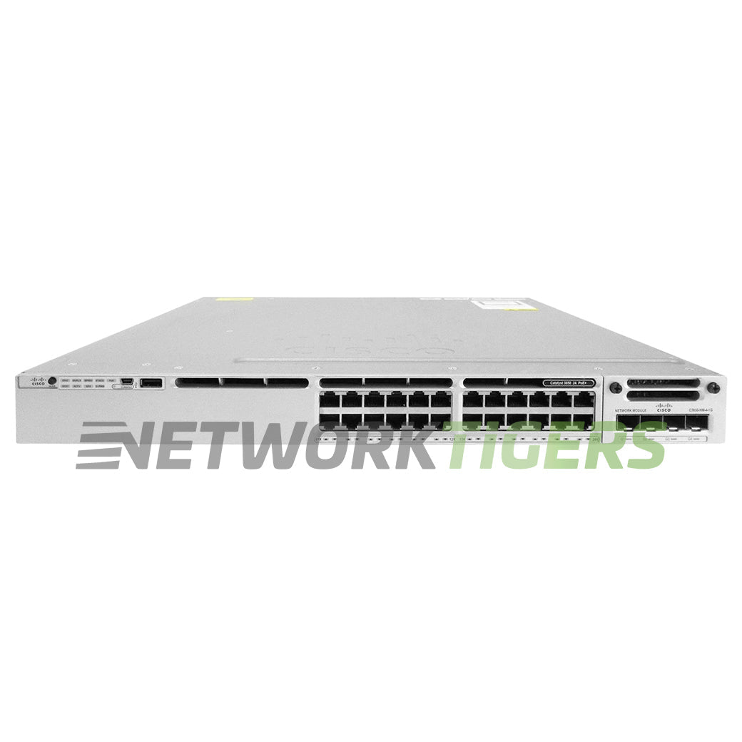 NEW Cisco WS-C3850-24T-S Catalyst 3850 24x 1GB RJ45 1x Exp Module Slot Switch