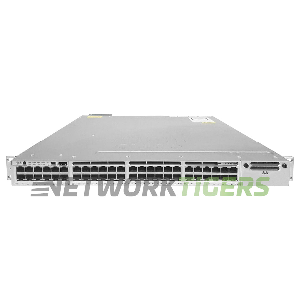 NEW Cisco WS-C3850-48U-E 48x 1GB UPoE RJ45 1x Module Slot Switch