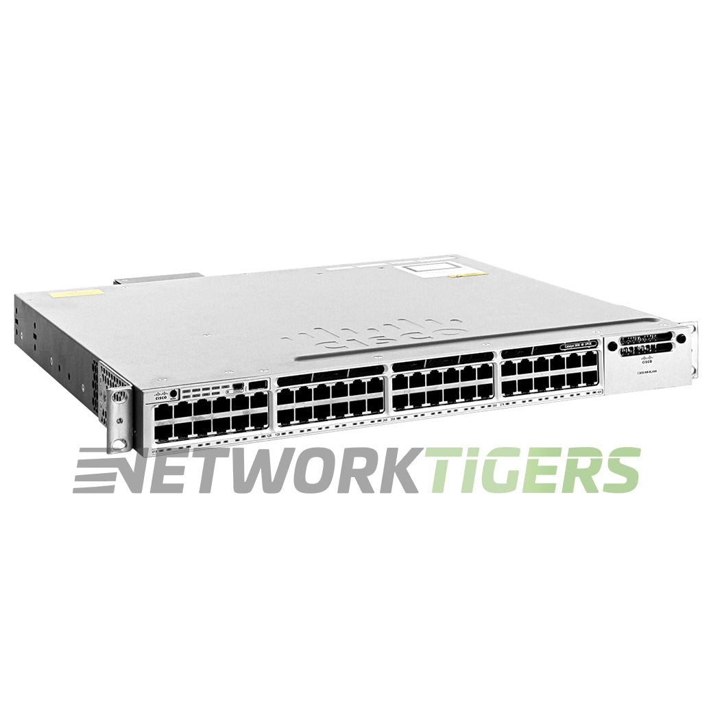 NEW Cisco WS-C3850-48U-E 48x 1GB UPoE RJ45 1x Module Slot Switch