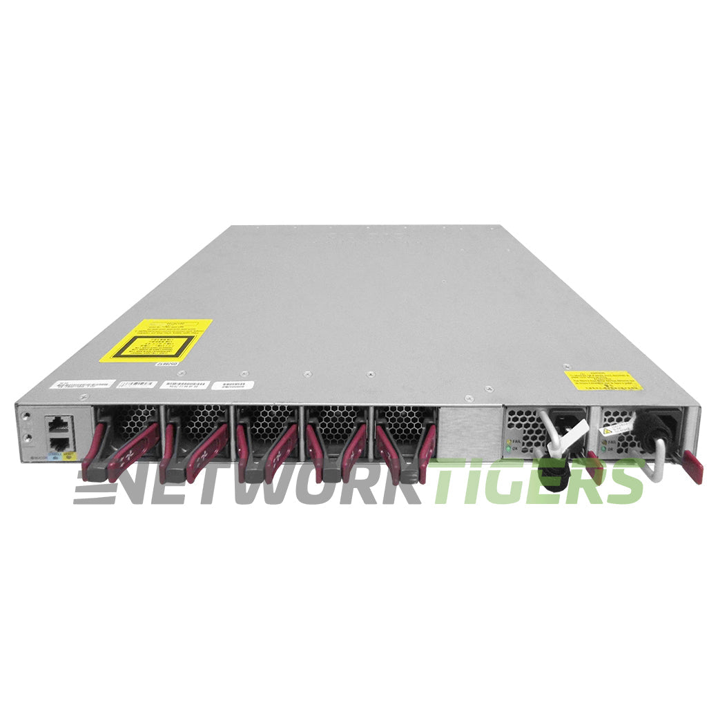NEW Cisco WS-C3850-48XS-E 48x 10GB SFP+ 4x 40GB QSFP+ F-B Airflow Switch