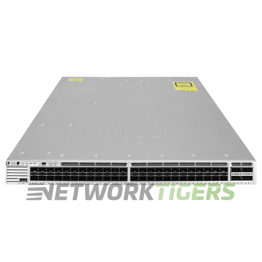NEW Cisco WS-C3850-48XS-S 48x 10GB SFP+ 4x 40GB QSFP+ F-B Airflow Switch
