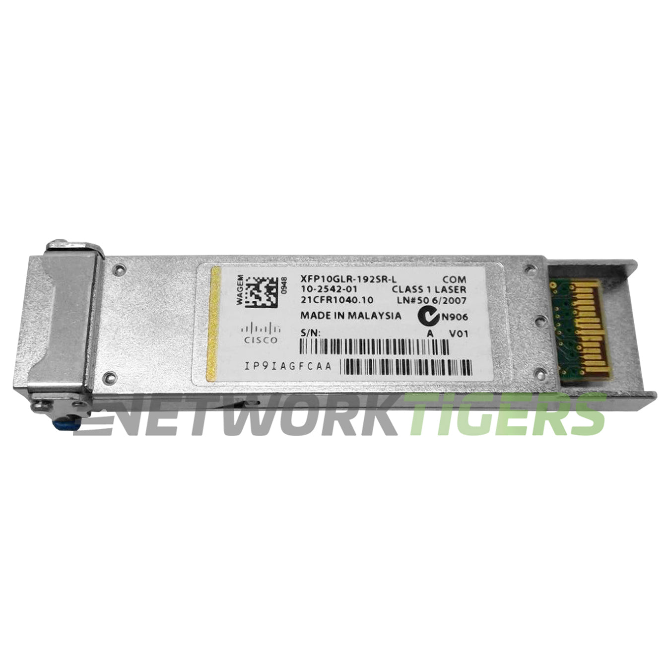 Cisco XFP10GLR-192SR-L 10GB BASE-LR OC-192/STM-64 SR-1 XFP Transceiver