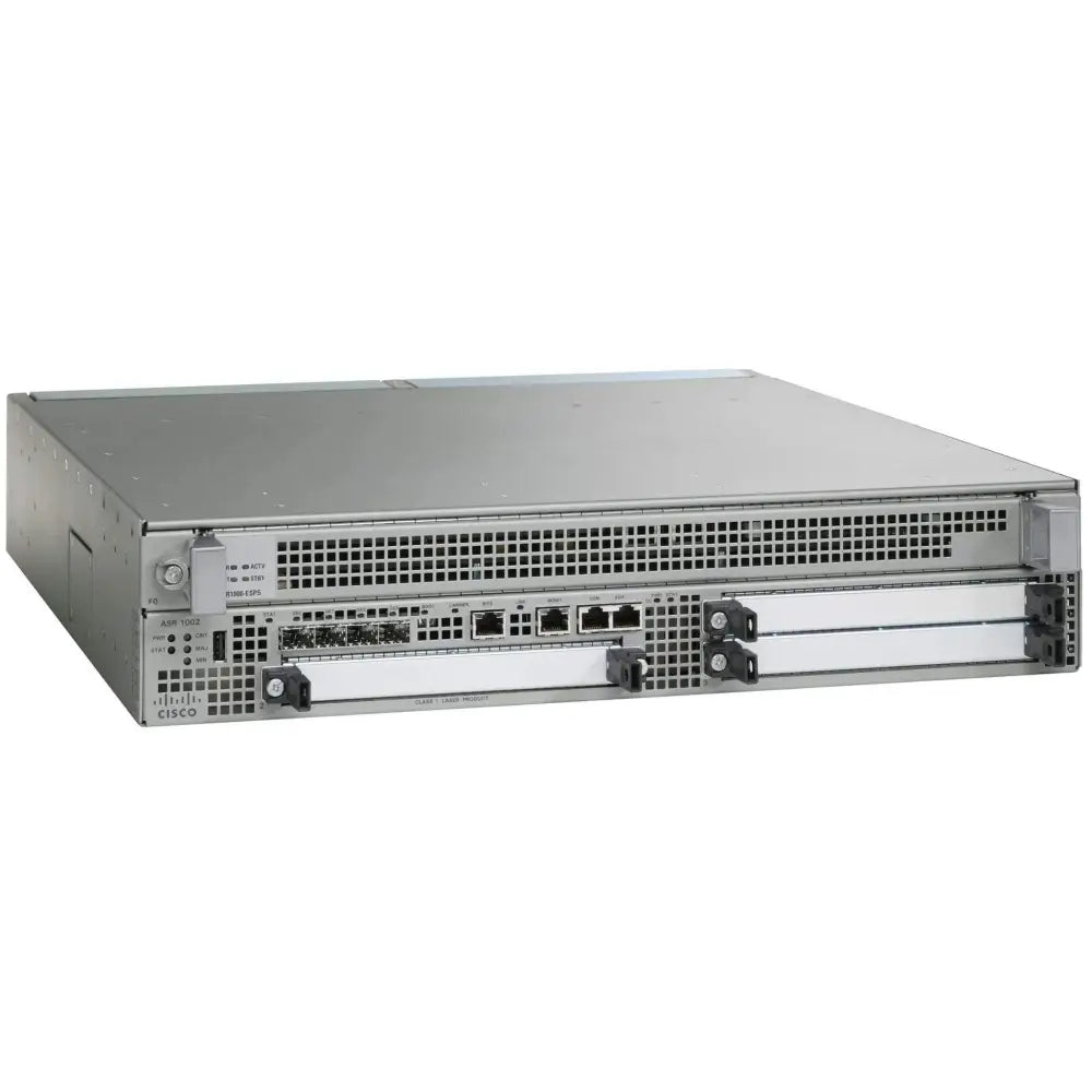Cisco ASR1002 Aggregation Services Router 5Gbps ESP5 Bundle ASR1002-5G/K9 - Refurbished