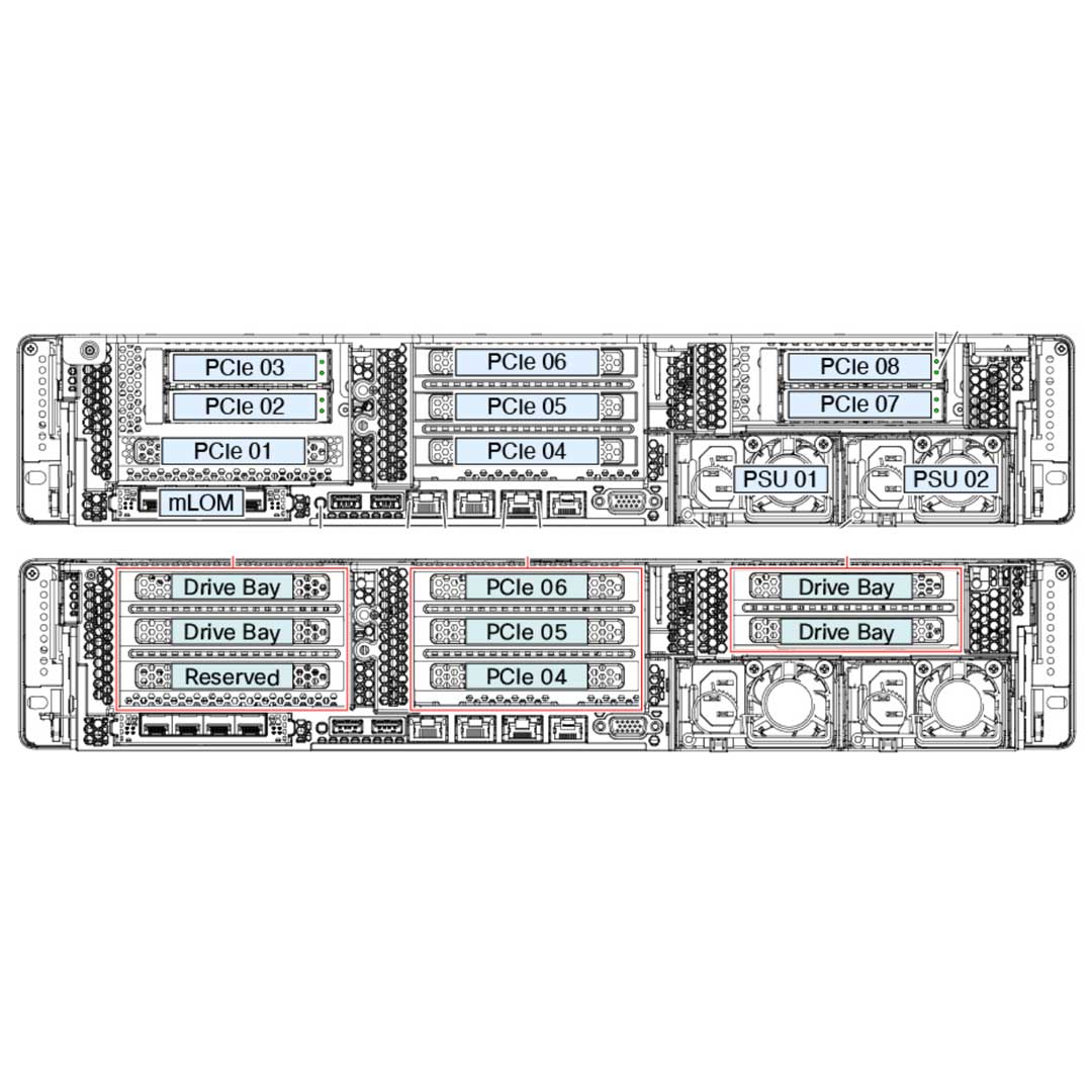 Cisco Ucs C240 M6 Sff 12 Drive | UCSC-C240-M6S
